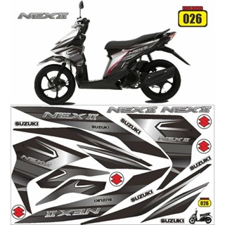 สติกเกอร์ ลาย Suzuki Nex Nex สําหรับติดตกแต่งรถจักรยานยนต์