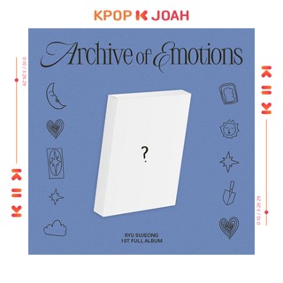 RYU SU JEONG ARCHIVE OF EMOTIONS First Album