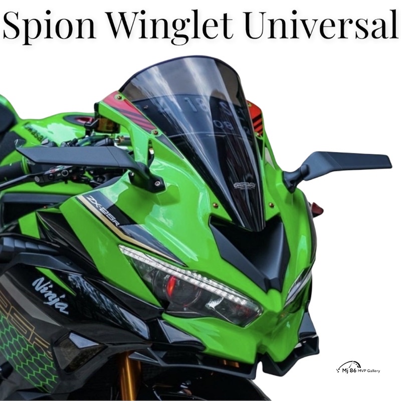 Universal Zx25R Winglet Mirror Ninja Cbr Gsx R15 Nmax Xmax MT
