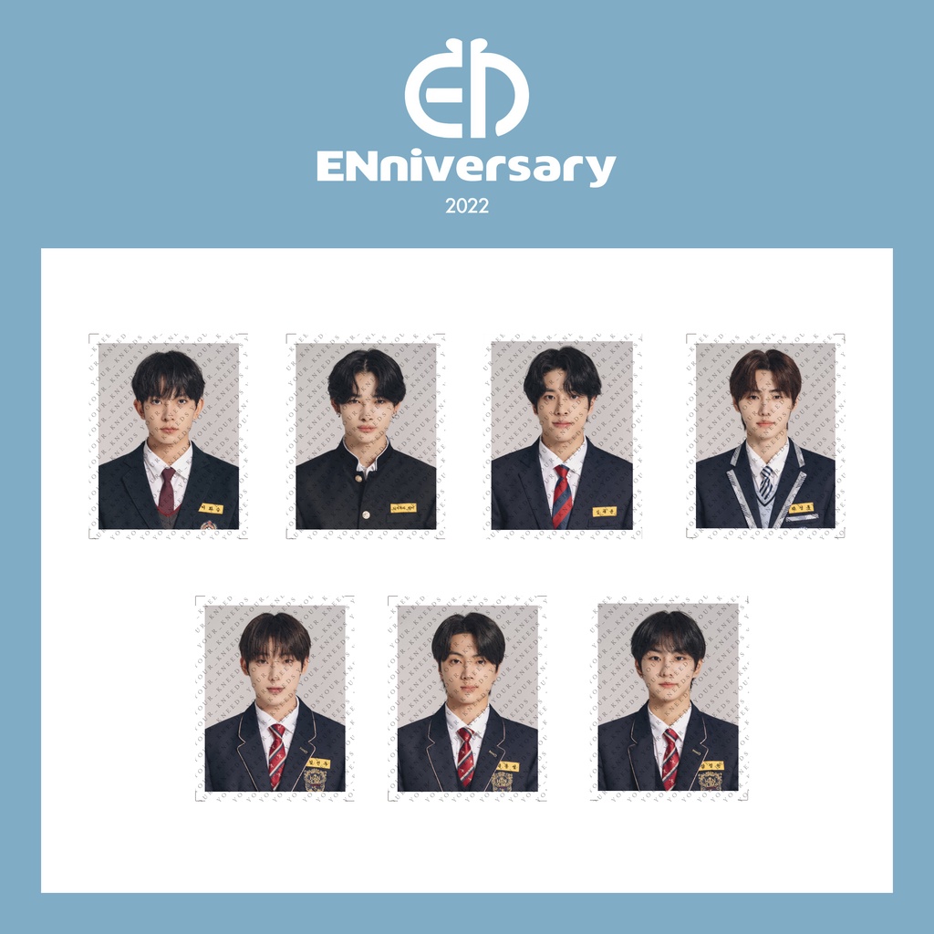 ENHYPEN ENiversary 2022 ID PHOTO SET | ไม่เป็นทางการ | PAS PHOTOS