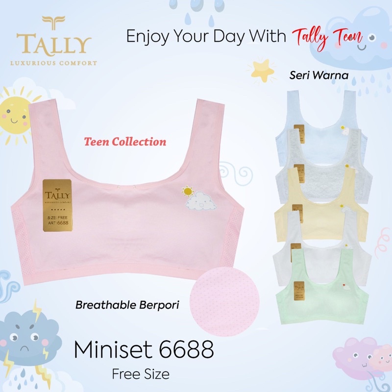 KATUN MINISET 6688 TALLY - MINISET FOAM TLY 6688 - TALLY MINISET 6688 | เกิดคือโฟม | ฟรีไซส์ | ฟิตแอ