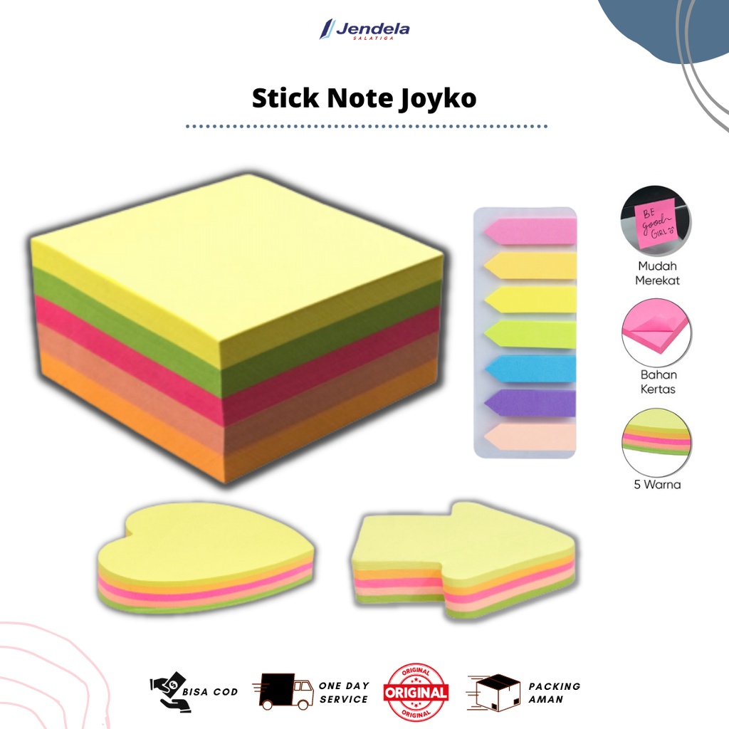 Joyko Stick Note / Joyko Sticky Memo / Arrow Note Stick - ATK