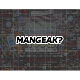 สติกเกอร์ตัด Mang Eak ขนาด 9 ซม. สําหรับรถยนต์ รถจักรยานยนต์