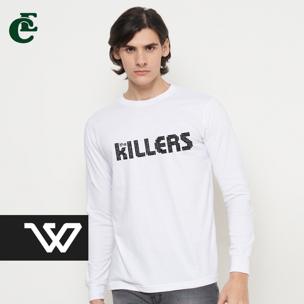 THE KILLERS LONG-SLEEVED RIB RUBBER BAND เสื้อยืด SIZE S – 3XL UNISEX PREMIUM | เสื้อยืดแขนยาว | เสื