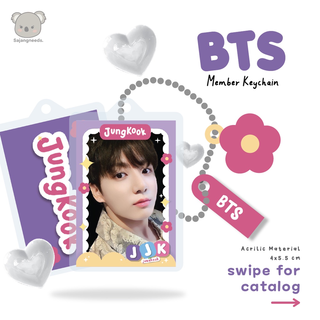 BTS KEYCHAIN MEMBER*