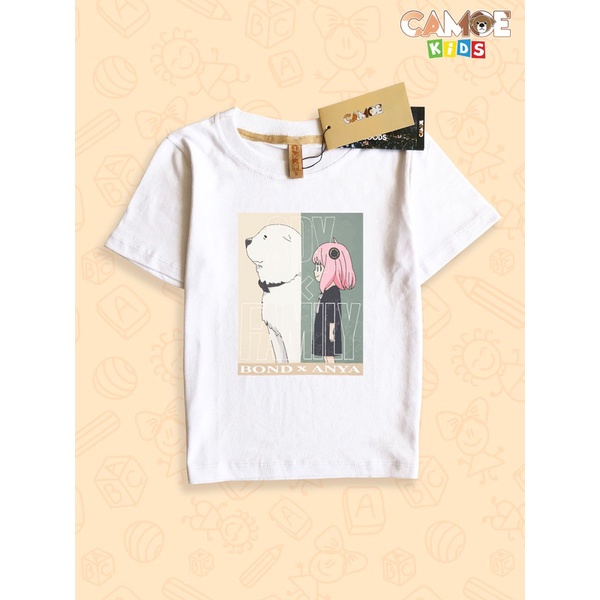 KIDS อะนิเมะ Spy x Family Bond x Anya KIDS เสื้อยืด