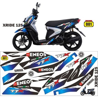 สติกเกอร์ X-Ride 125 สําหรับติดตกแต่งรถยนต์ yamaha X-Ride