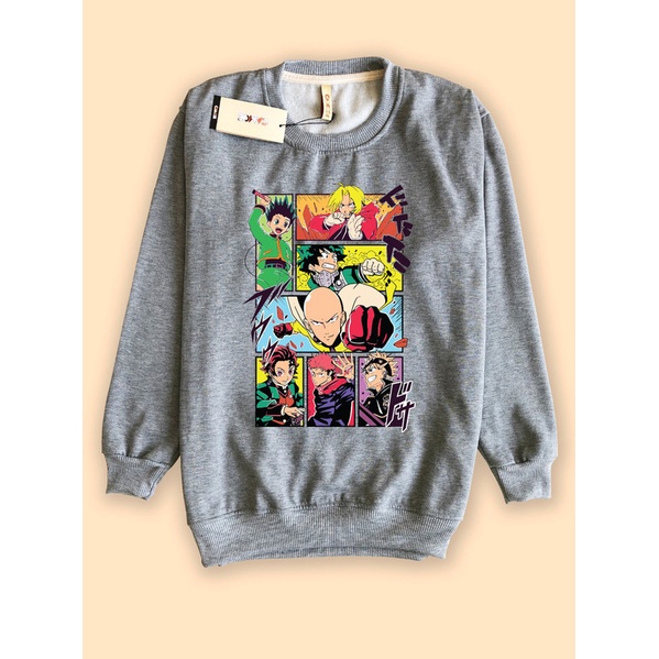 เสื้อกันหนาวเสื้อสเวตเตอร์ Anime Strongest Character Manga Comic