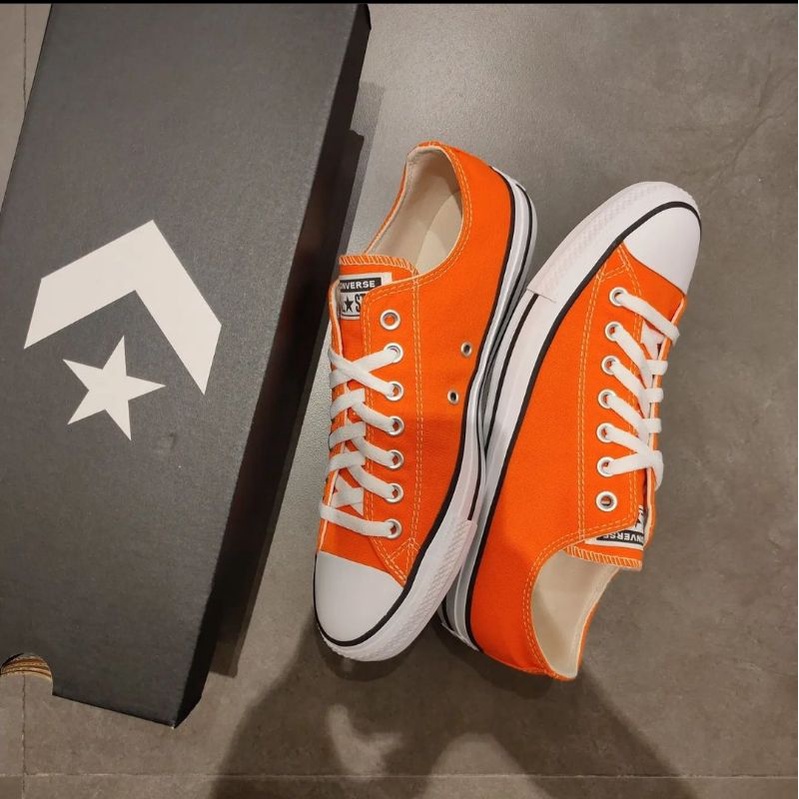 รองเท้า Converse Chuck Taylor II All Star คลาสสิก สีส้ม