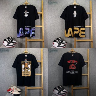 เสื้อยืด kaos Aape by a bathing ape full tag premium | เสื้อยืด พิมพ์ลาย distro สําหรับผู้ชาย | เสื้อยืดแบรนด์เนม