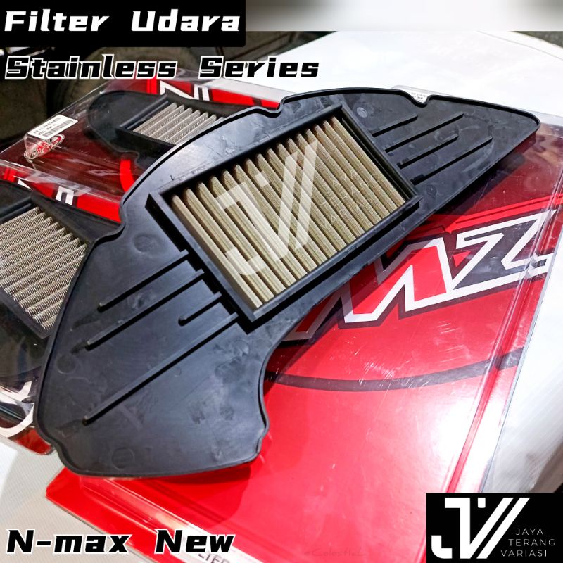 CMZ RACING N-Max NEW STAINLESS AIR FILTER / CMZ 45 MICRON STAINLESS AIR FILTER