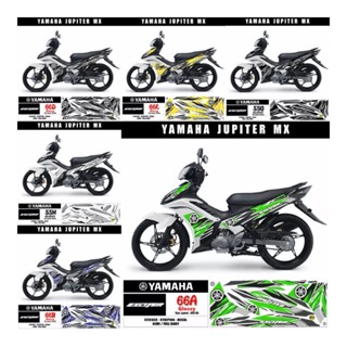 Jupiter MX 135 ใหม่ สติกเกอร์ลอกลาย สําหรับติดตกแต่งรถจักรยานยนต์ Yamaha Jupiter MX new tahuland