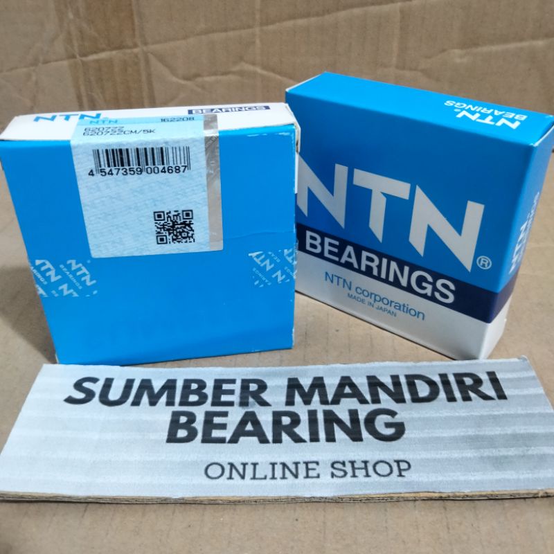 แบริ่ง 6207 ZZ NTN**