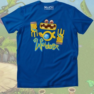 [MaxChi] เสื้อยืด พิมพ์ลาย Wubbox ตลก สําหรับวัยรุ่น