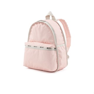 Lesportsac กระเป๋าเป้สะพายหลัง กันน้ํา สีชมพู สําหรับผู้หญิง L7812