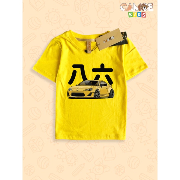 เสื้อยืด CAMOE Kids Racing Automotive GR 86