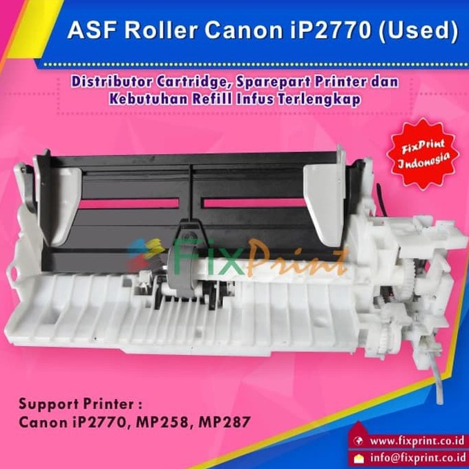 . ASF ม้วนกระดาษ Puller Canon iP2770 MP258 MP287 MP237 เครื่องพิมพ์ลูกกลิ้ง IP 2770 MP 287