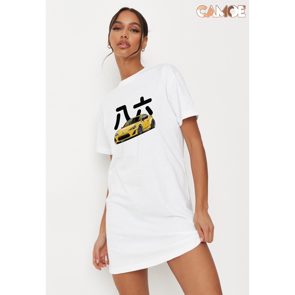 เสื้อยืด ชุดเดรส CAMOE Racing Automotive GR 86