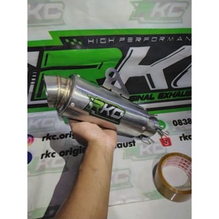 Slincer ท่อไอเสีย ประเภท PRO2 RKC ของแท้ SATRIA FU/BEBEK/AL MATIC เท่านั้น