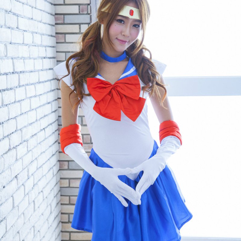 เสื้อผ้าข้ามพรมแดน VME นางสนมฮาโลวีนอะนิเมะคอสเพลย์เกมเครื่องแบบเซเลอร์มูนเซเลอร์มูน