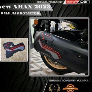 ใหม่ สติกเกอร์ยาง ติดท่อไอเสีย สําหรับ Motopad27 Xmax 2023 Xmax 2023