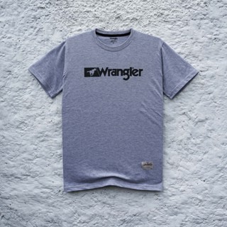 เสื้อยืด พิมพ์ลาย Wrangler | เสื้อยืด สําหรับผู้ชาย | ลายนูน