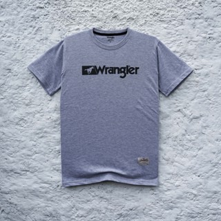 เสื้อยืด พิมพ์ลาย Wrangler | เสื้อยืด สําหรับผู้ชาย | ลายนูน