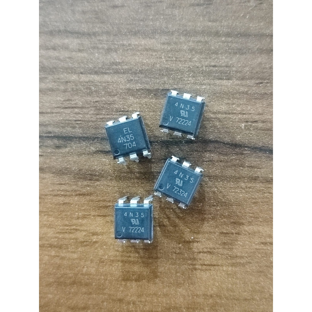 IC 4N35 ทรานซิสเตอร์ optocoupler 4 N 35