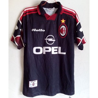 เสื้อกีฬาแขนสั้น ลายทีม AC MILAN 1997 3RD