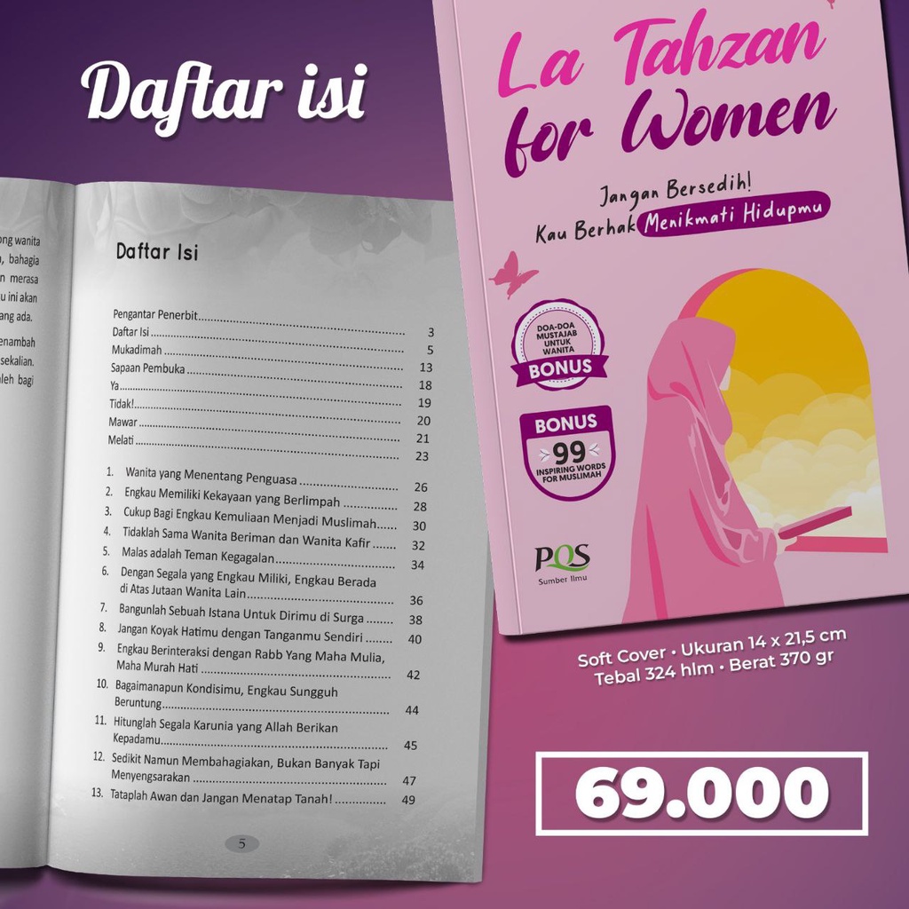 La Tahzan สําหรับผู้หญิง - pqs