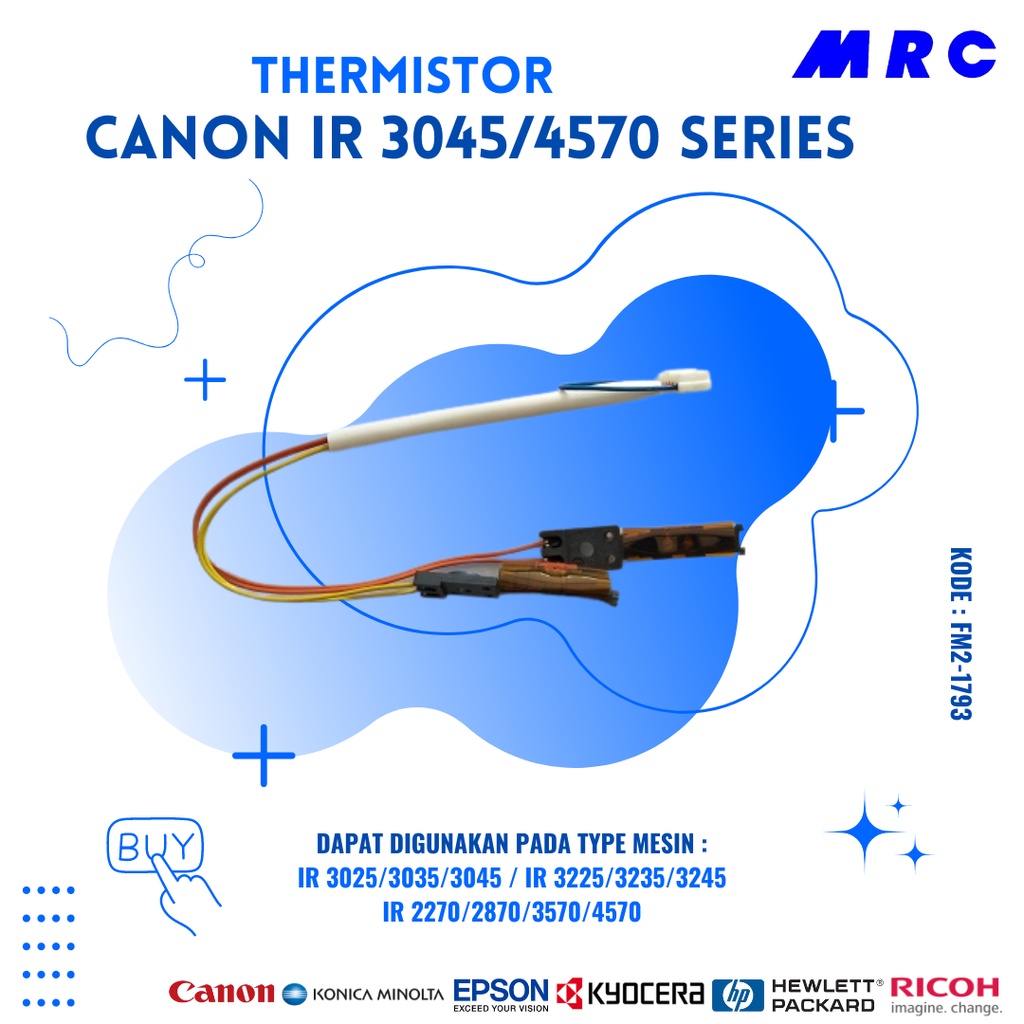CANON IR 4570 SERIES COMPATIBLE THERMISTOR