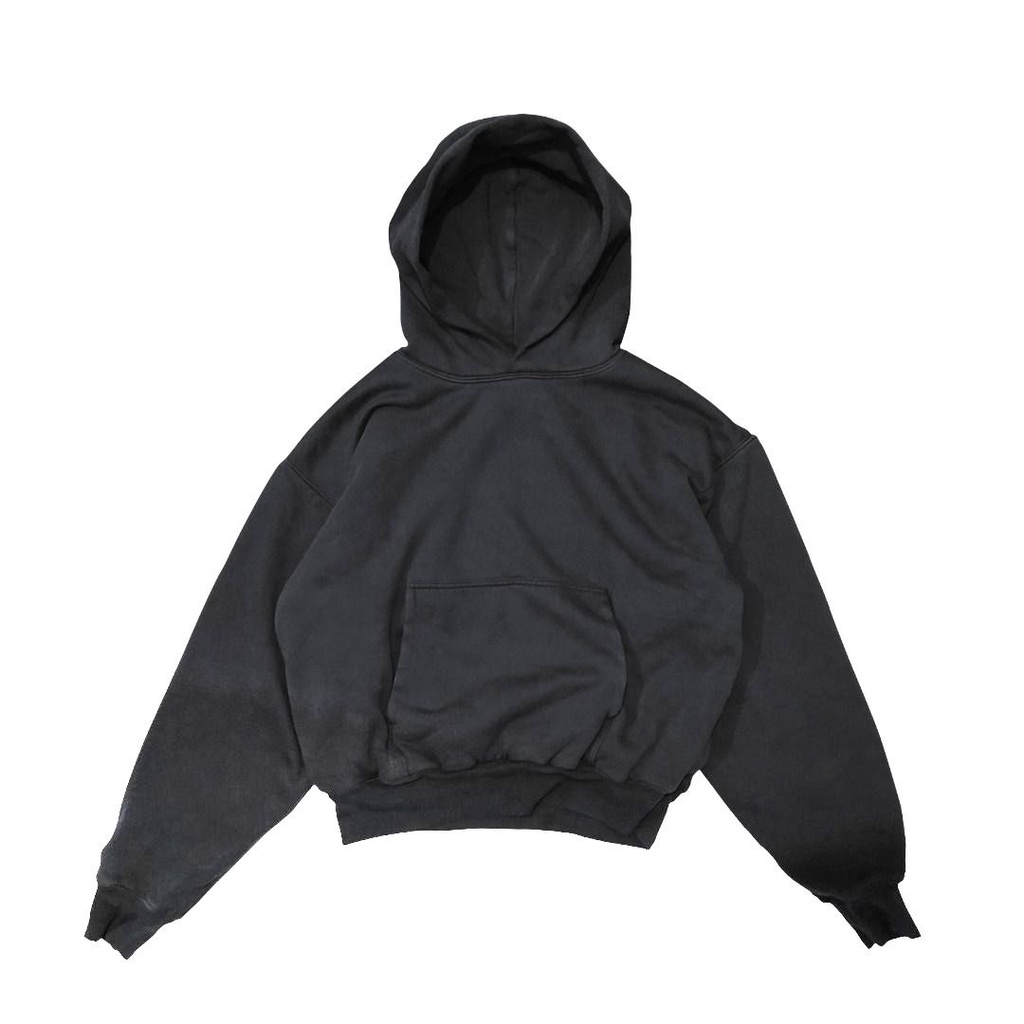 Yeezy GAP Perfect Hoodie Black Boxy Reject No Label