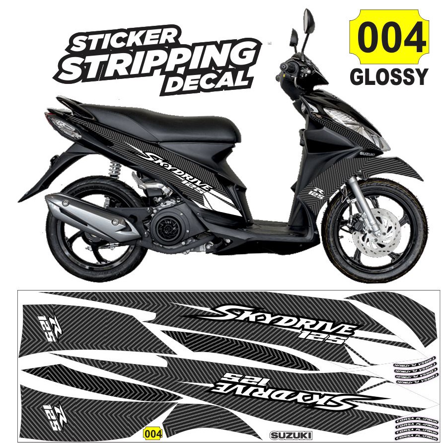 Suzuki Skydrive 125 Striping / Skydrive 125 การเปลี่ยนแปลง