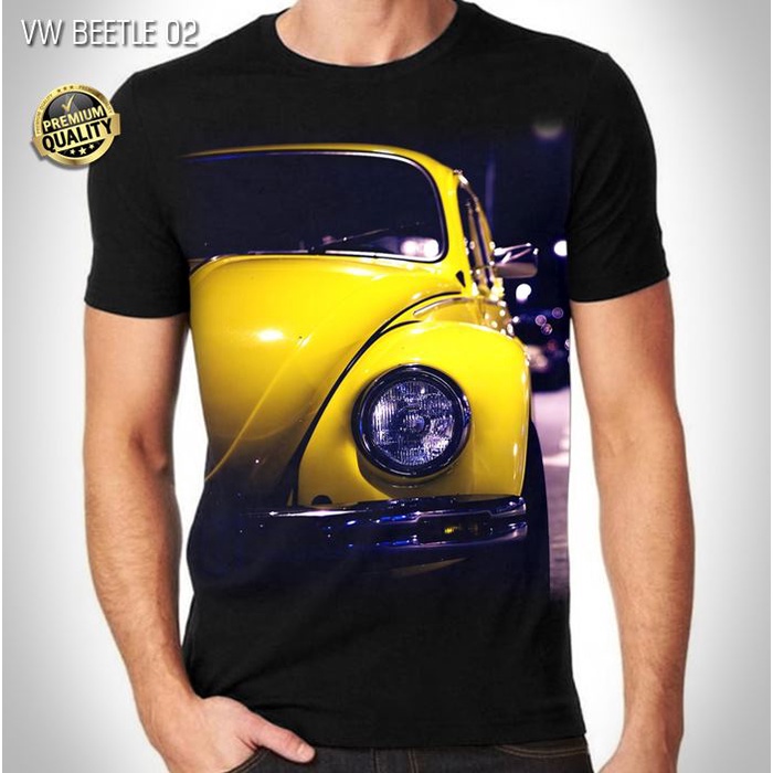 VW BEETLE เสื้อยืด, VW Beetle Car Club Distro เสื้อยืด, เสื้อยืดผู้ใหญ่และเด็ก