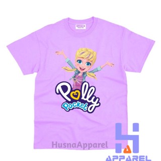 เสื้อยืด ลาย Polly POCKET สําหรับเด็ก