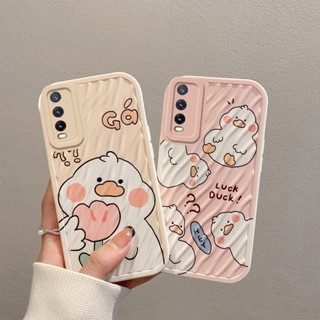 เคสโทรศัพท์มือถือ กันกระแทก ลายการ์ตูนน่ารัก สําหรับ Vivo Y20 Y12S V2029 v2027 v2038 v2026 Y20i