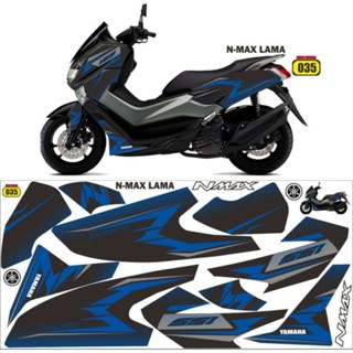 สติกเกอร์ติดตกแต่งรถยนต์ สําหรับ yamaha nmax 2019 old nmax lis Variation nmax old 155