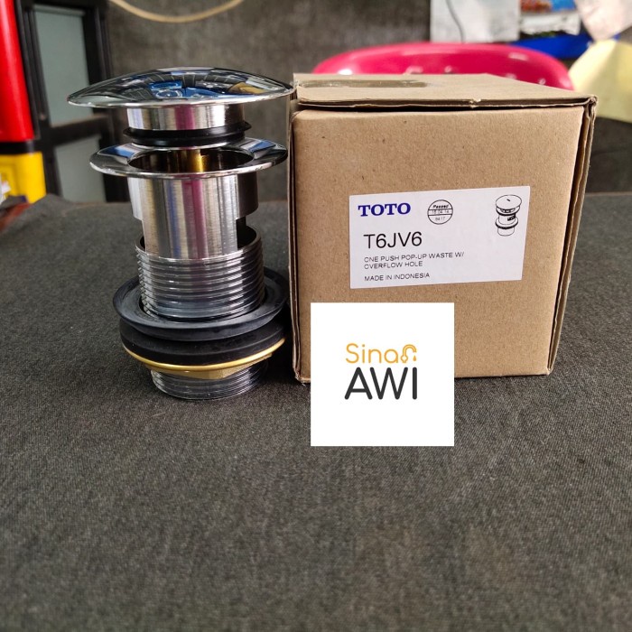 T6Jv6/ Toto อ่างล้างจานแบบกด