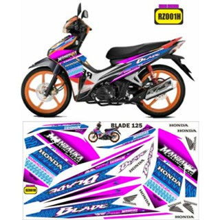 ใหม่ สติกเกอร์ใบมีด HONDA Blade new 2011-2022 125 lis vatiasi สําหรับติดตกแต่งมอเตอร์รถยนต์