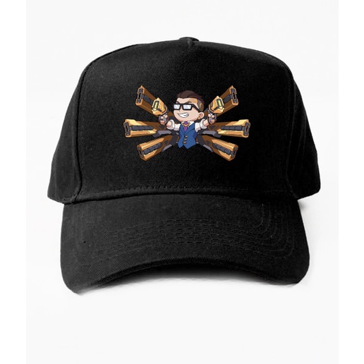 หมวกเบสบอลสําหรับเล่นเกม Valorant Agent Cypher Art