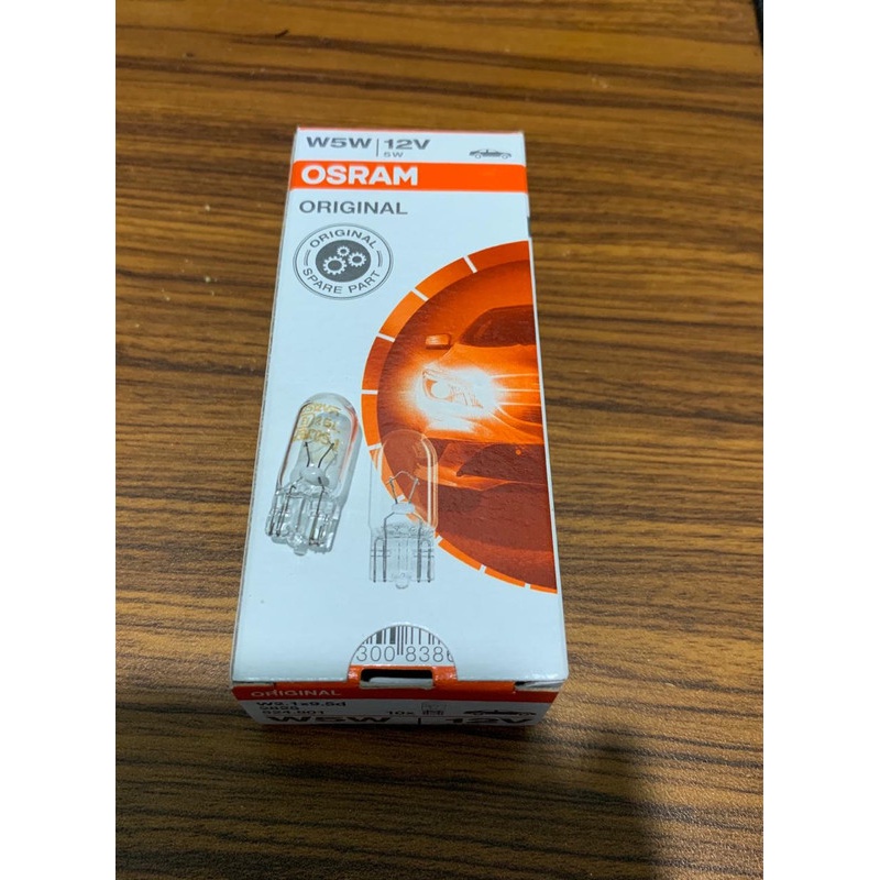 KIA carnival 03-05 T10 W5W Osram ORI หลอดไฟหมุนหน้า