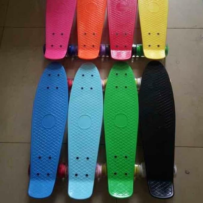 PENNY/FISH/BANANA BOARD, PENNYBOARD FISHBOARD PU LED WHEELS