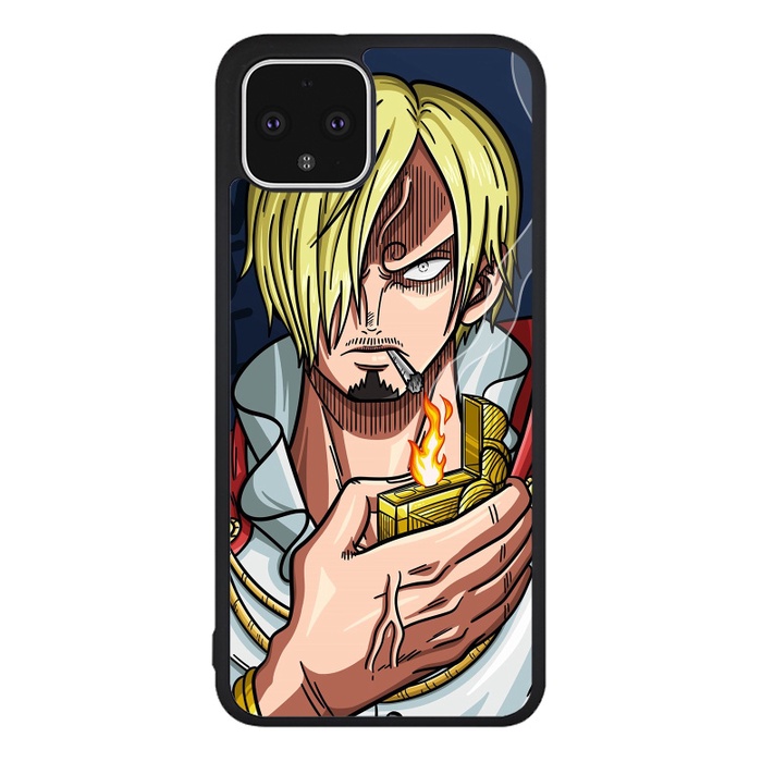 Case Casing Softcase Hardcase Google Pixel 4a 4 5 6a 6 7a 7 Pro XL 5G Sanji One Piece AO0066