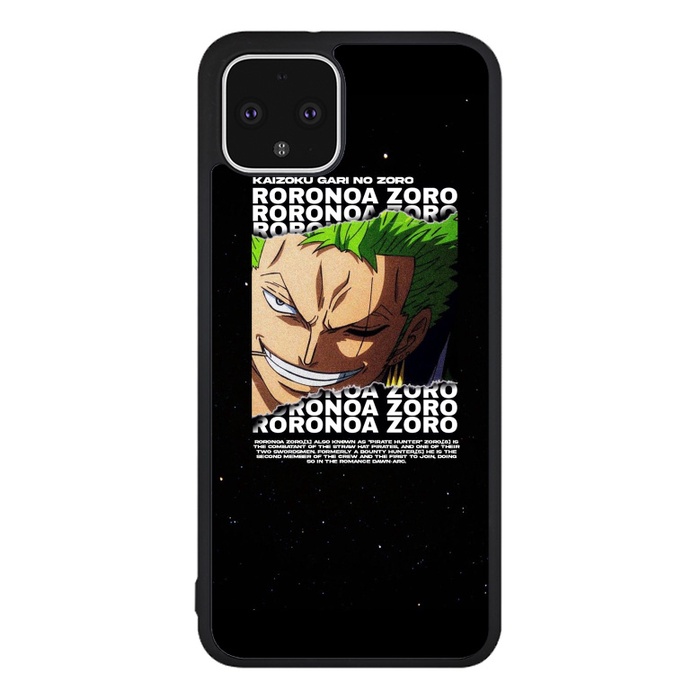 Case Casing Softcase Hardcase Google Pixel 4a 4 5 6a 6 7a 7 Pro XL 5G Kaizoku Gari No Zoro AO0063