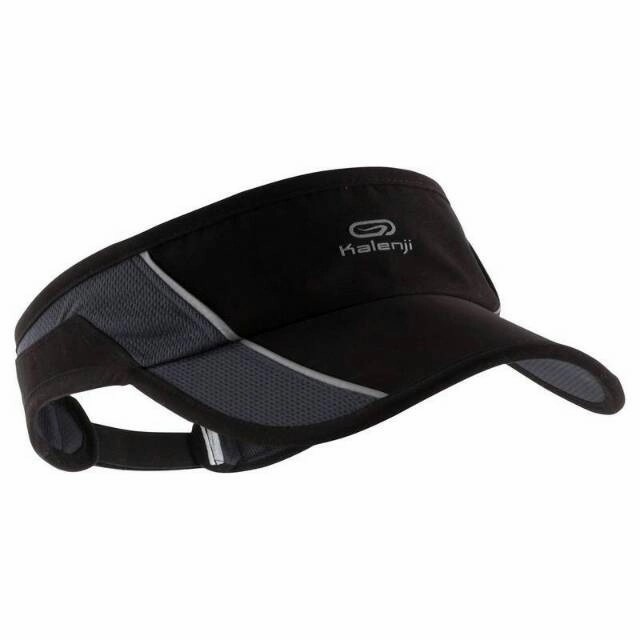KALENJI BLACK VISOR RUNNING CAP