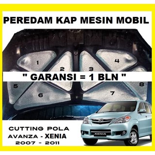 Mesin Xenia ตัวลดเสียงเครื่องยนต์รถยนต์ - Avanza/Cutting Pattern Car Heat Absorber..,,.,.,.,