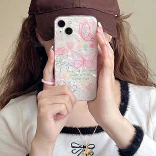 เคสโทรศัพท์มือถือ ลายผีเสื้อ สําหรับ iPhone 11 12 12pro 12promax 13 13pro 13promax 14 14pro 14promax