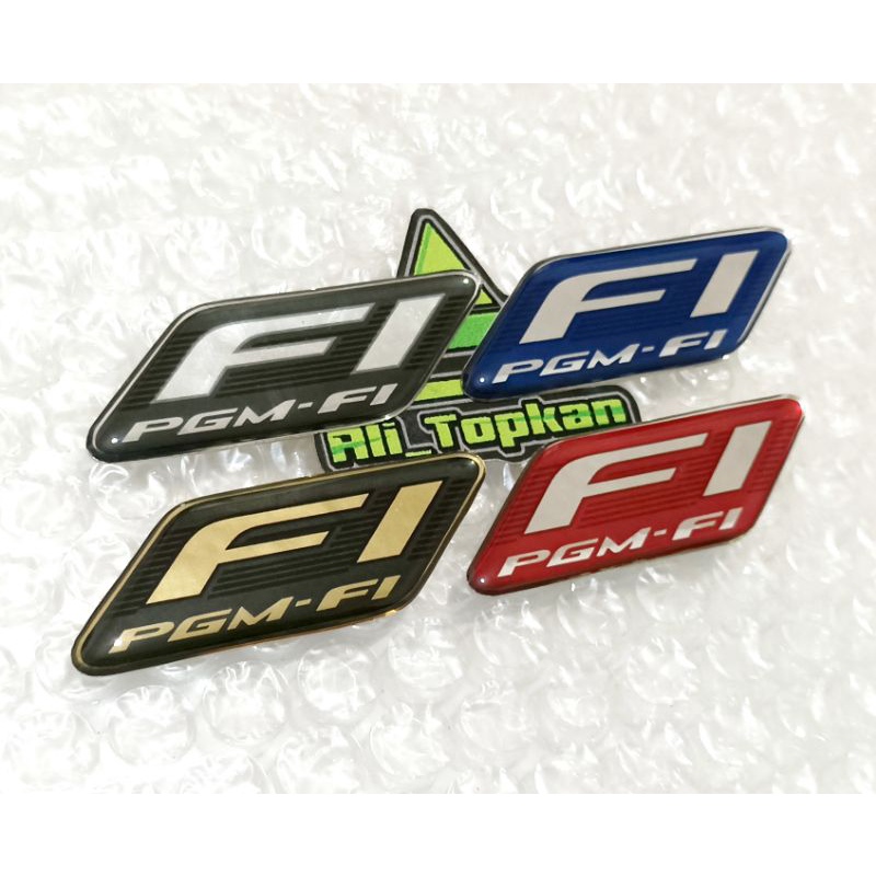 สัญลักษณ์สติ๊กเกอร์ลายนูน Honda PGM FI