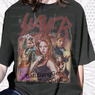 เสื้อยืด พิมพ์ลาย Buffy The Vampire Slayer TV Series | เสื้อยืด ขนาดใหญ่ สไตล์วินเทจ | เสื้อยืด พิมพ์ลาย Buffy The Vampire Slayer