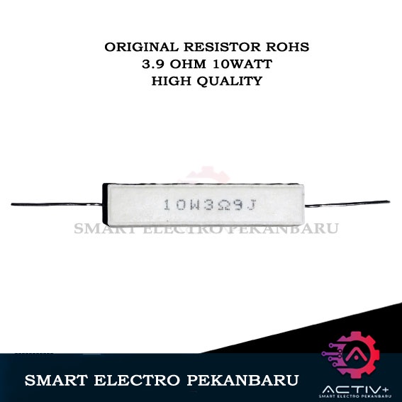 ต้นฉบับ ROHS RESISTOR 10 WATT 3.9 OHM 3R9 RESISTOR CHALK 10WATT 3.9OHM RESISTOR 10W 3.9OHM RESISTOR 